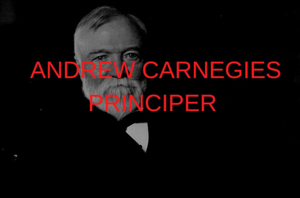 Andrew carnegie är en av 1900-talets största ledare